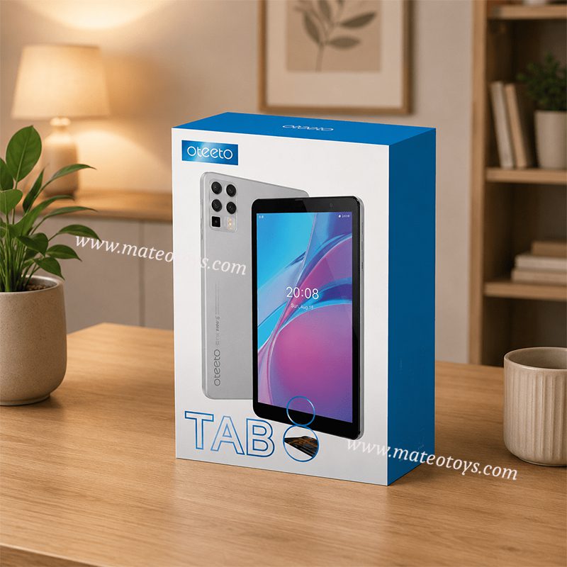 Tablette Android Avec Clavier Bluetooth Détachable et Étui de Protection Transparent - Oteeto – Image 5