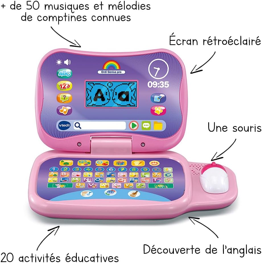 Computer Interactive Educational Ordi Genuis Pro-Vtech – Image 3