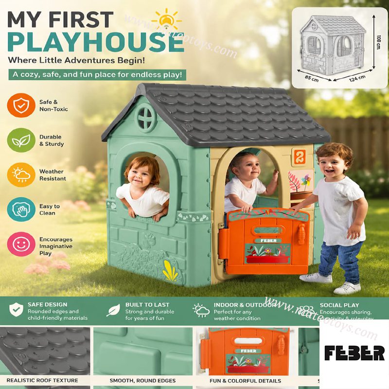 Maison recyclée legehus - Feber