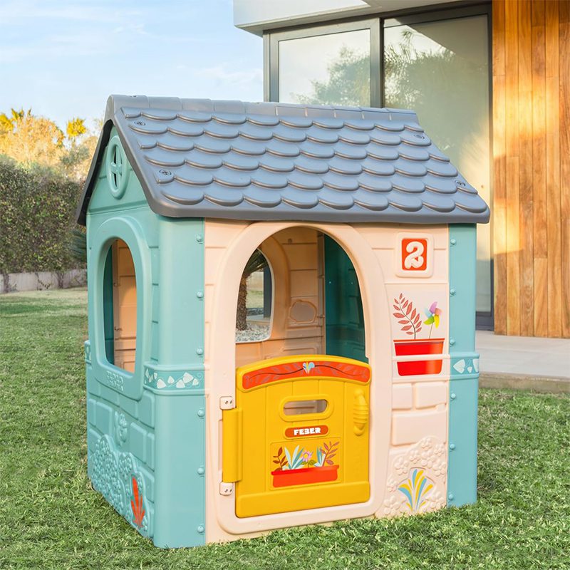 Maisonnette pour Enfants avec Porte battante - FEBER – Image 4