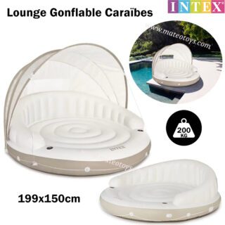 Lounge Gonflable Caraïbes 199x150cm - INTEX