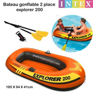 Bateau gonflable explorer 200 Avec Rames Et Pompe | Intex