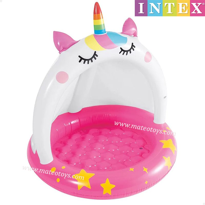 Piscine Gonflable En Forme D'île Pour Bébé Avec Pare-Soleil - Intex – Image 3