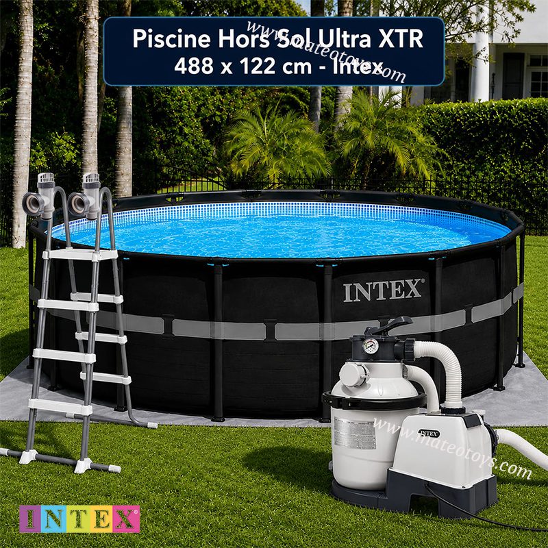 Piscine Hors Sol Ultra XTR 488 x 122 cm - Intex