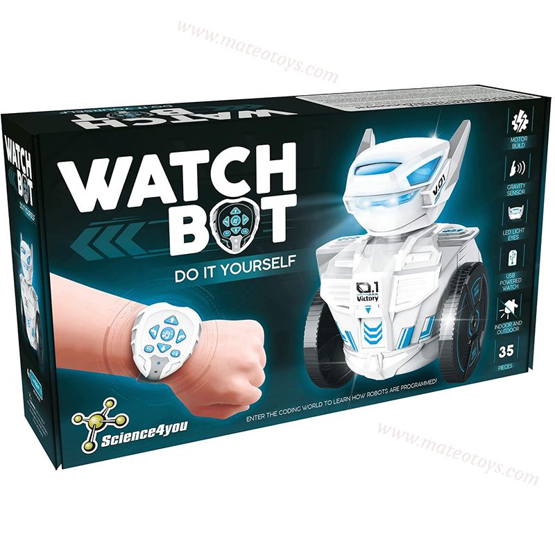 Robot Intelligent avec Contrôleur Montre Connectée - Science4you WatchBOT – Image 5