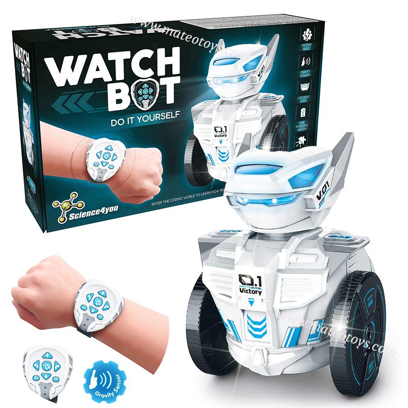 Robot Intelligent avec Contrôleur Montre Connectée - Science4you WatchBOT