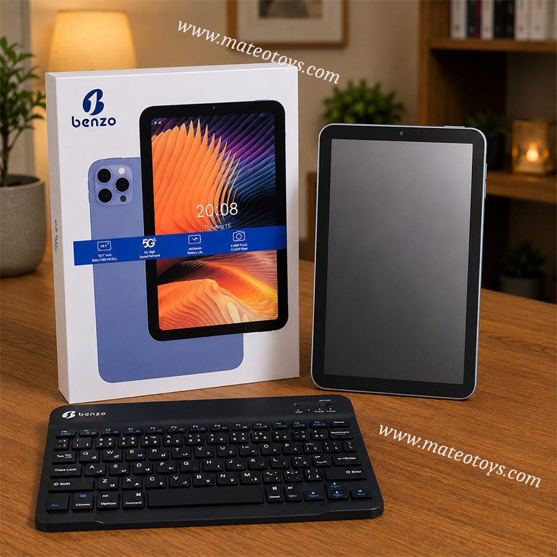 Tablette avec Bluetooth, Double SIM, clavier 10 pouces TAB19 - Benzo