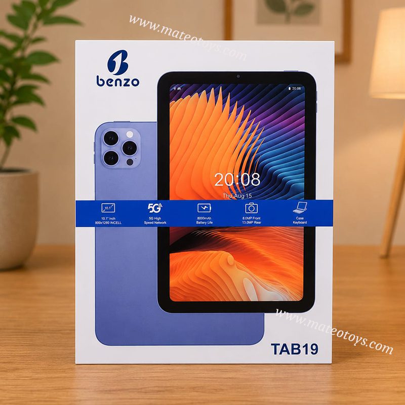 Tablette avec Bluetooth, Double SIM, clavier 10 pouces TAB19 - Benzo – Image 4