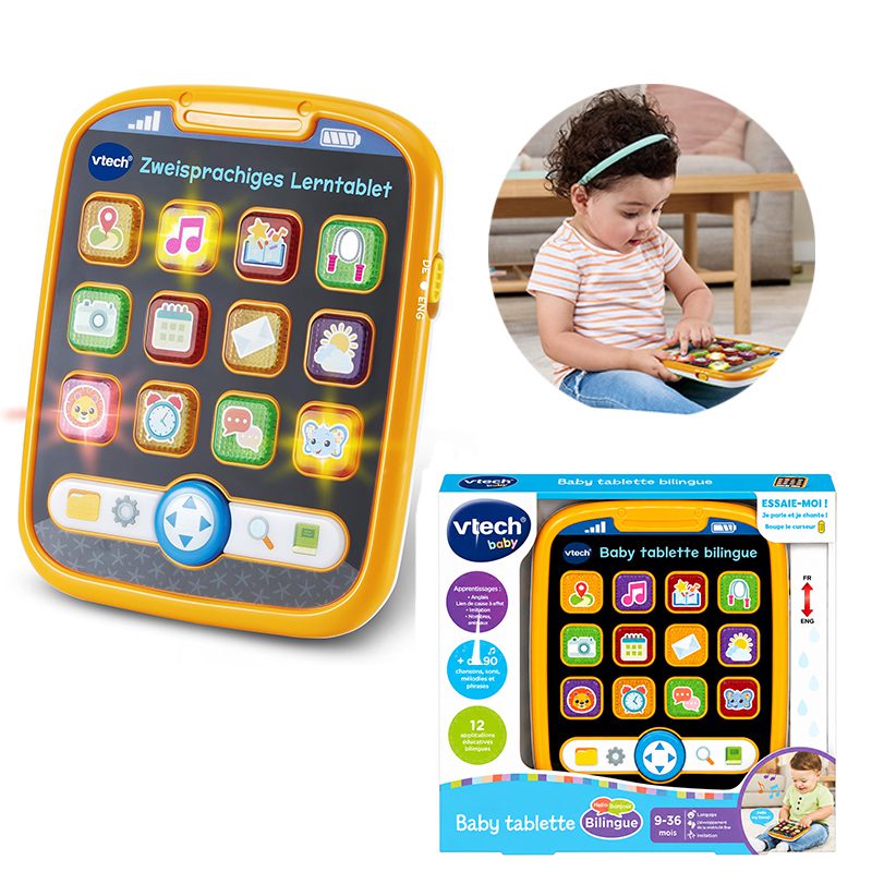 Tablette Baby Bilingue lumineuse 9-36 mois-VTech