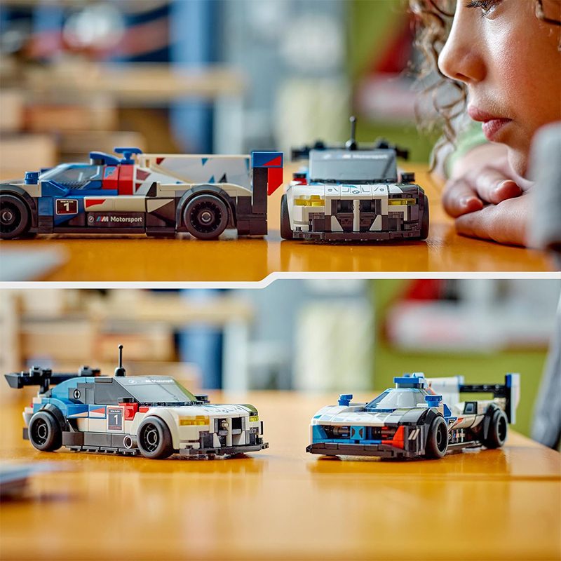 Voitures de course BMW M4 GT3 et BMW M Hybrid V8 - LEGO – Image 5