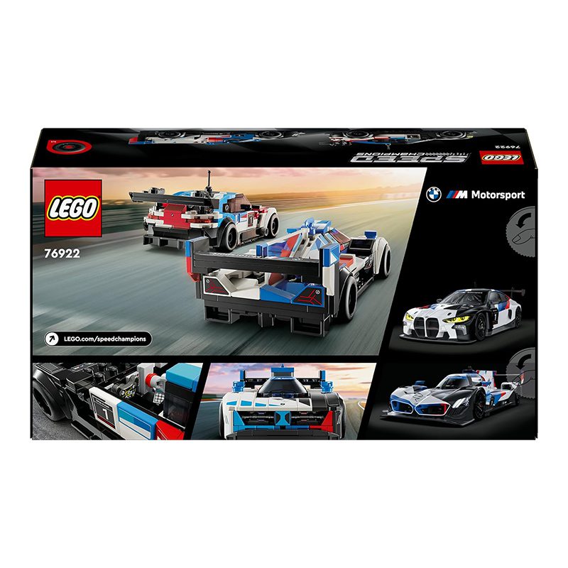 Voitures de course BMW M4 GT3 et BMW M Hybrid V8 - LEGO – Image 8