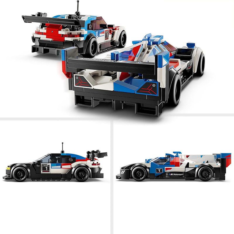 Voitures de course BMW M4 GT3 et BMW M Hybrid V8 - LEGO – Image 7