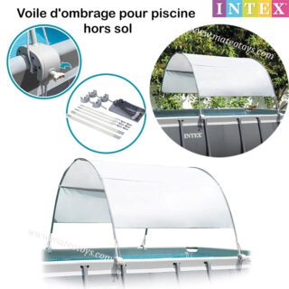 Voile D'ombrage Pour Piscine Hors Sol - Intex