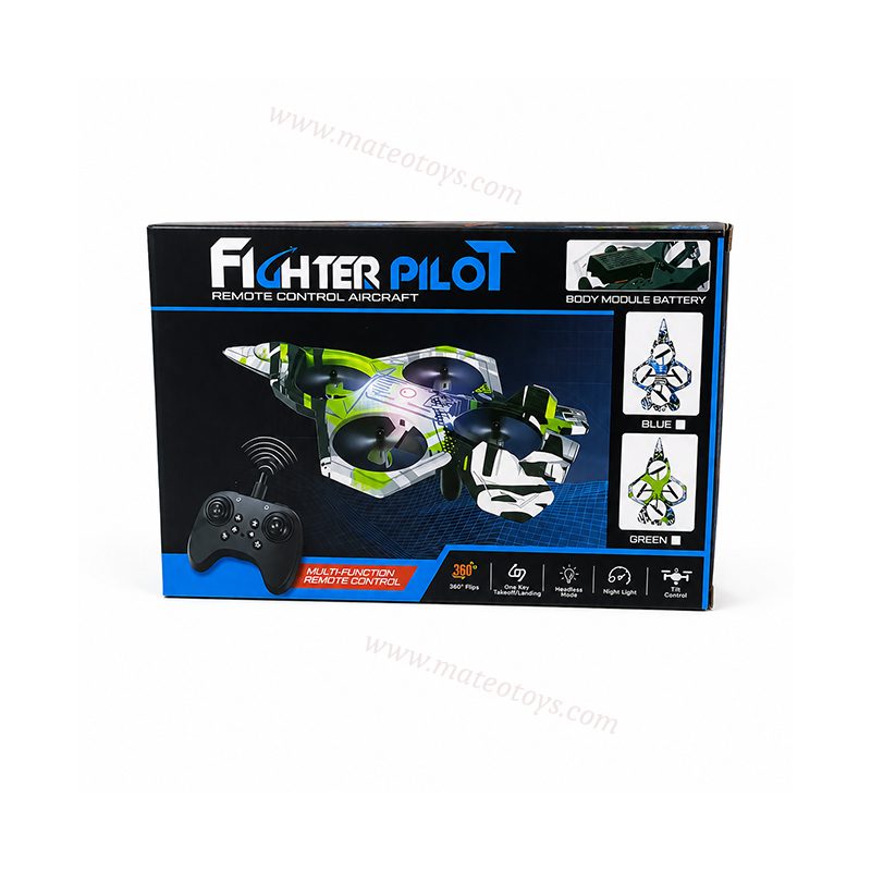 Avion Télécommandé Avec lumières LED – Mini Drone – Image 2