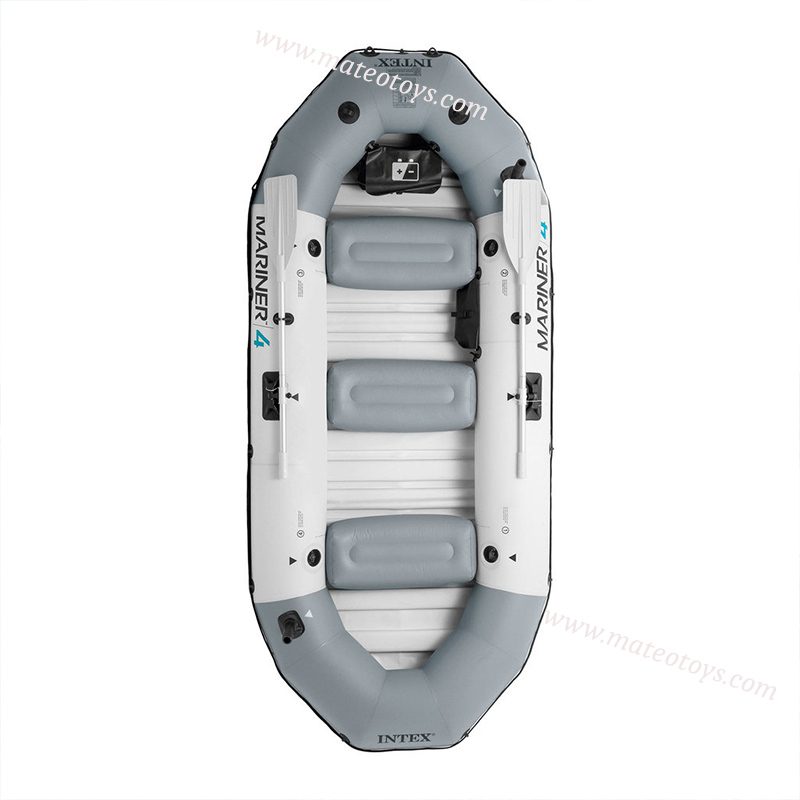 Bateau gonflable Mariner 4 avec des Rames de Luxe et Pompe - intex – Image 4