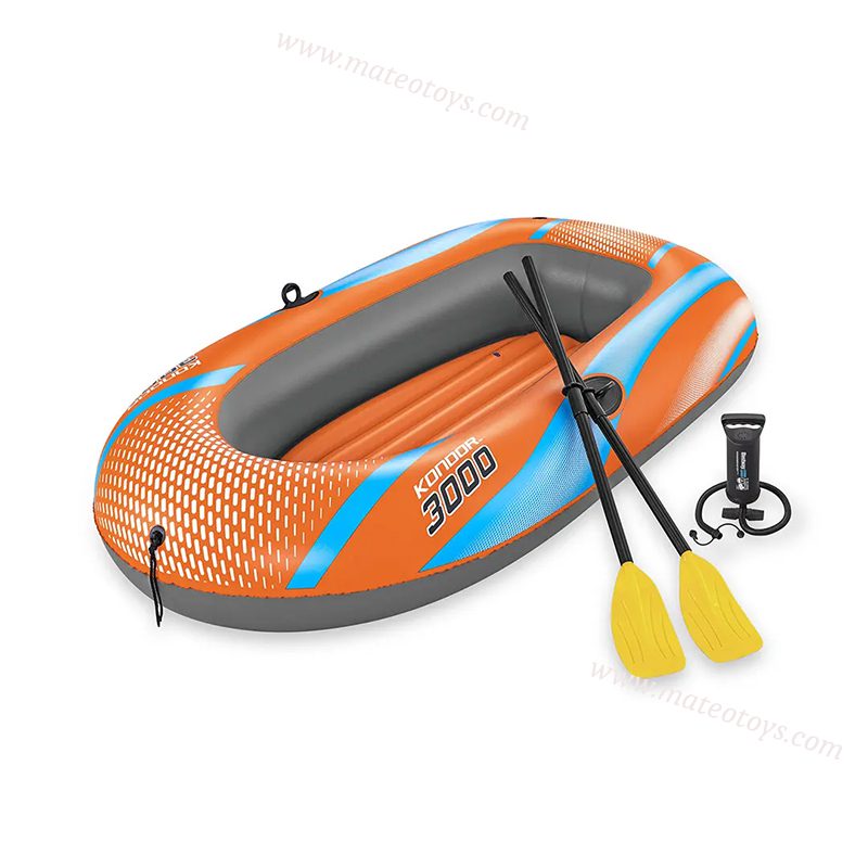 Bateau Gonflable KONDOR 3000 Avec 2 Pagaies et Pompe Intégrée - Bestway – Image 3