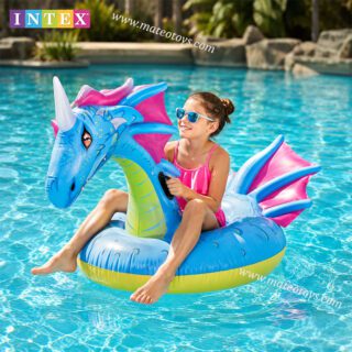 Bouée Dragon à Chevaucher Gonflable - Intex