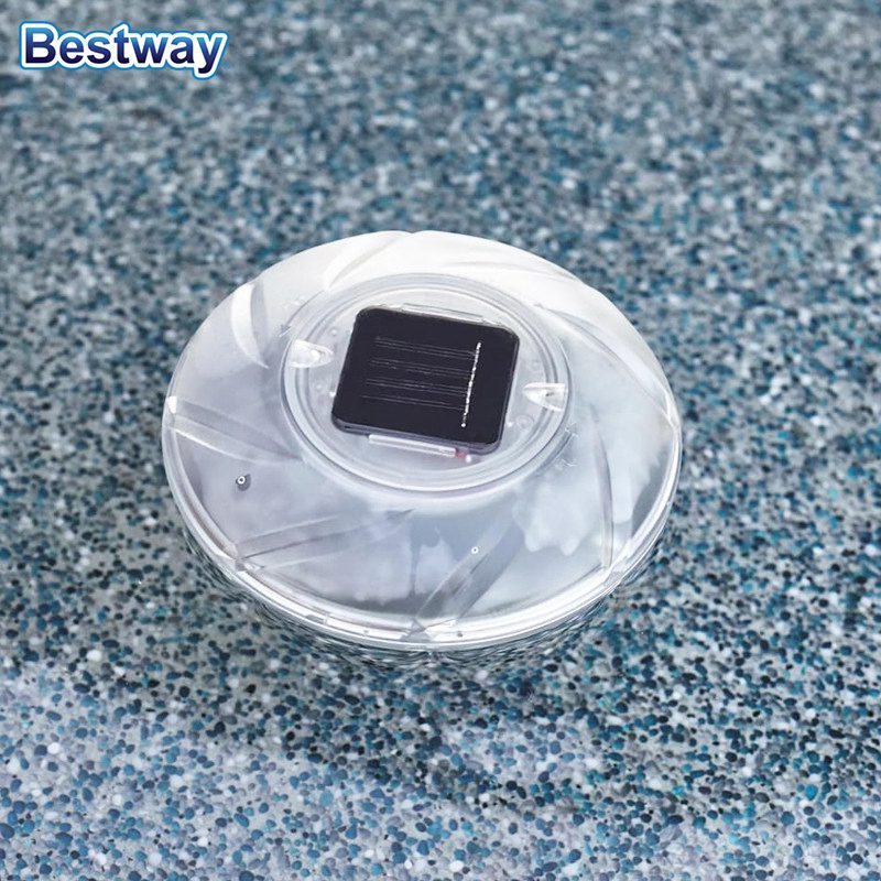 Lampe Solaire Flottante LED Pour Piscine - Bestway Flowclear – Image 2