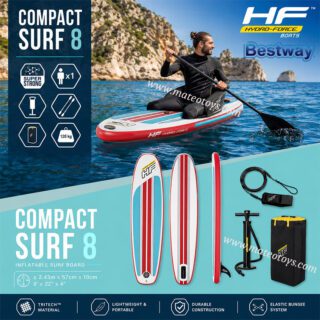 Planche De Stand-up Paddele Gonflable Compact Surf 8 Hydro Force - Bestway