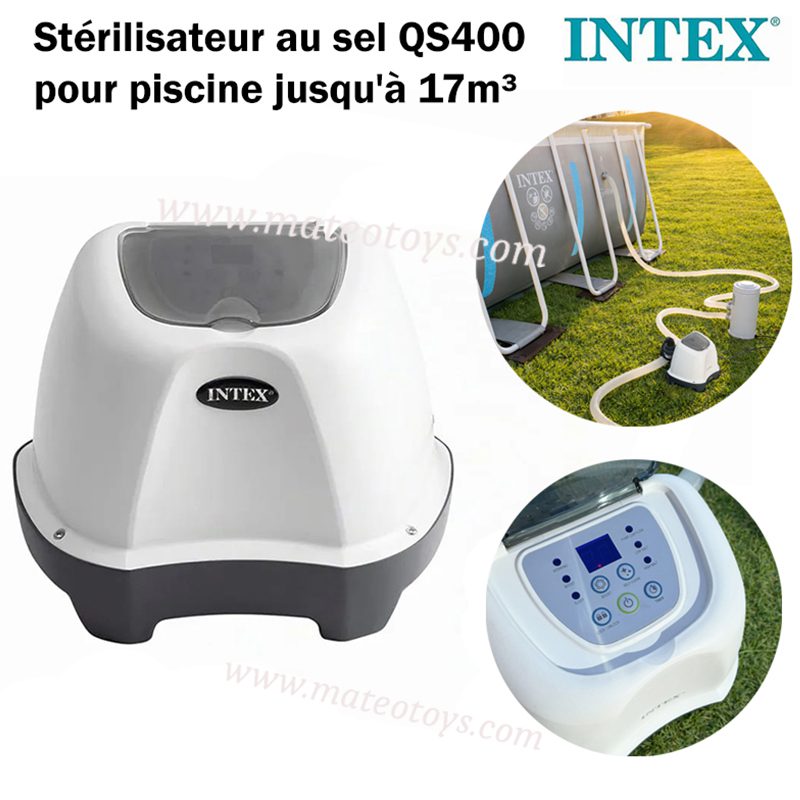 Stérilisateur Au Sel QS400 Pour Piscine Jusqu'à 17m³ - Intex