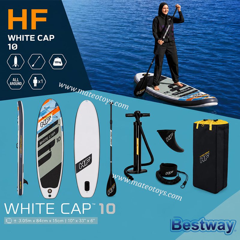 Stand up Paddle board gonflable Hydro-Force White Cap - Bestway