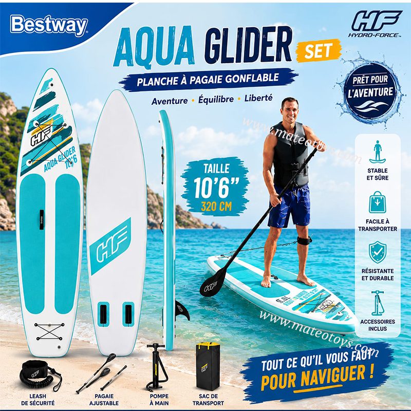 Stand up paddle board gonflable hydro-force Aqua Glider - Bestway