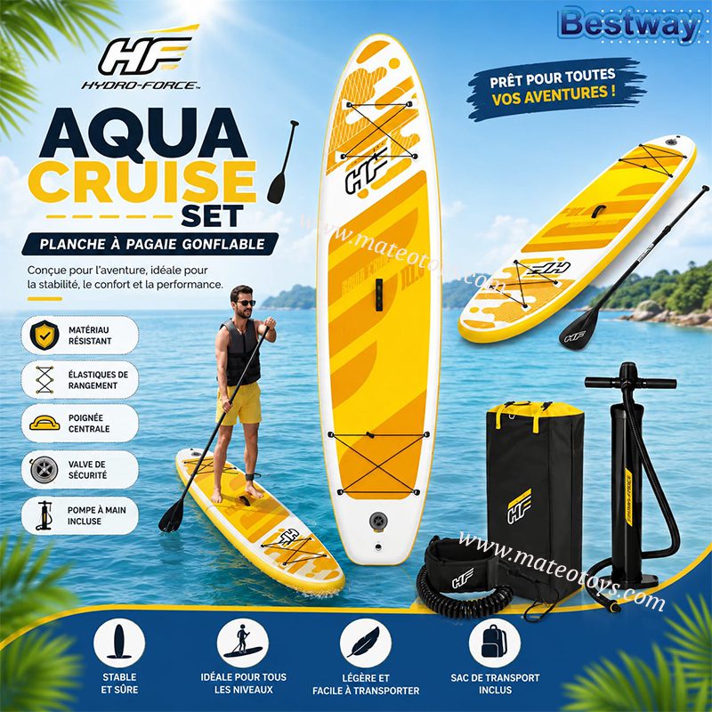 Stand up paddle board gonflable hydro-force Aqua cruise Set - Bestway
