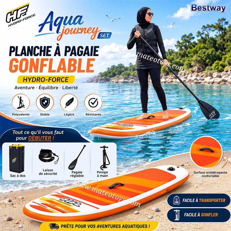 Stand up paddle board gonflable hydro-force Aqua journey set - Bestway