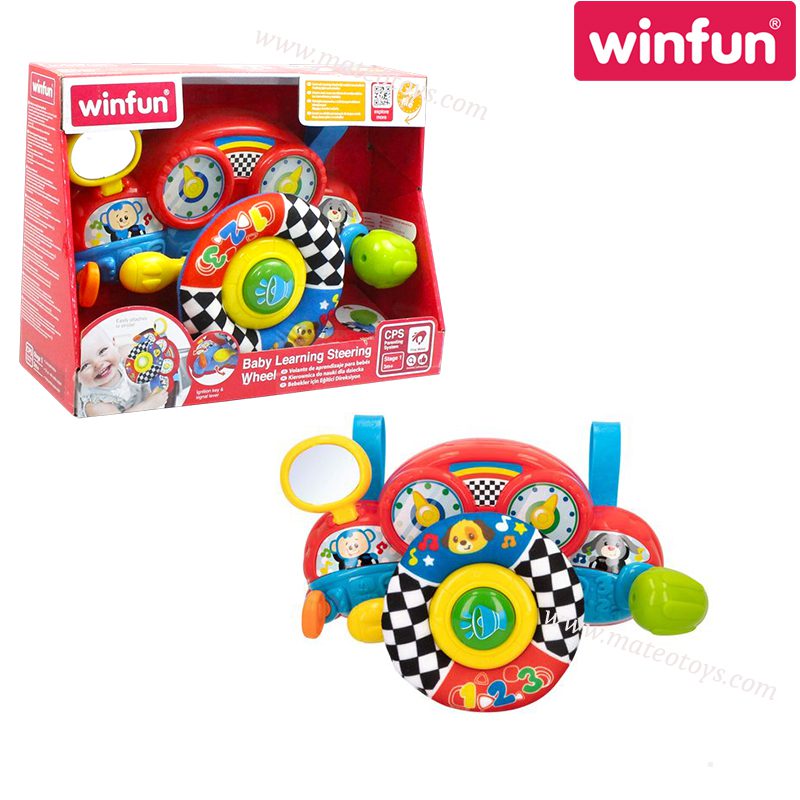 Volant bébé avec lumière et son - Winfun
