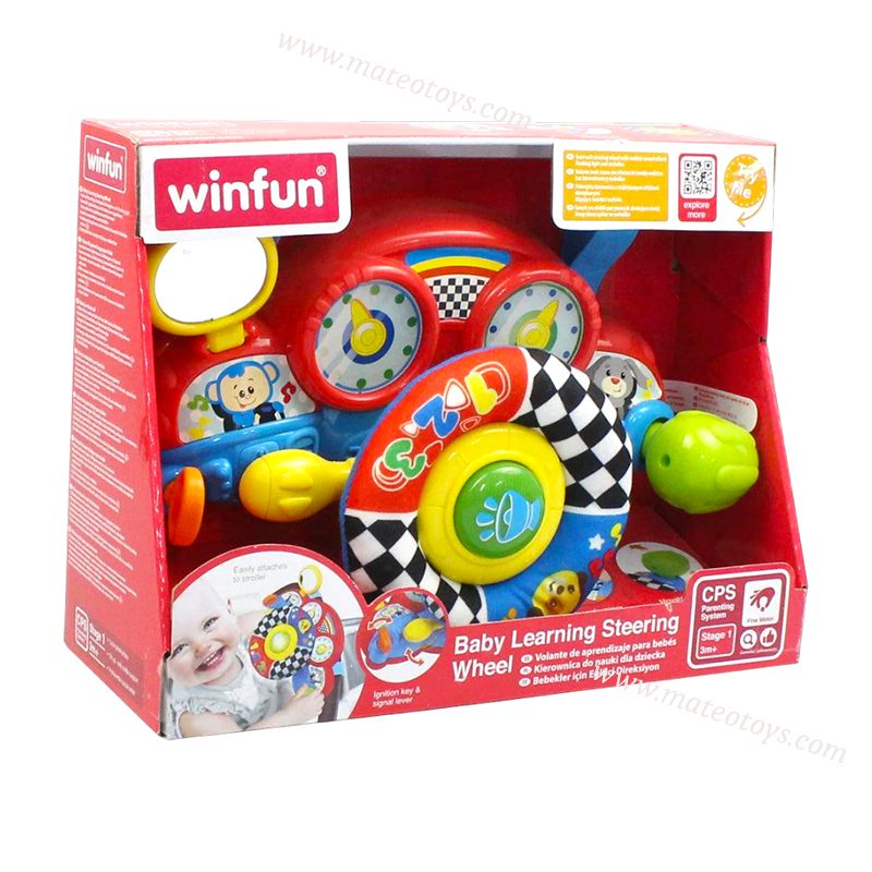 Volant bébé avec lumière et son - Winfun – Image 2