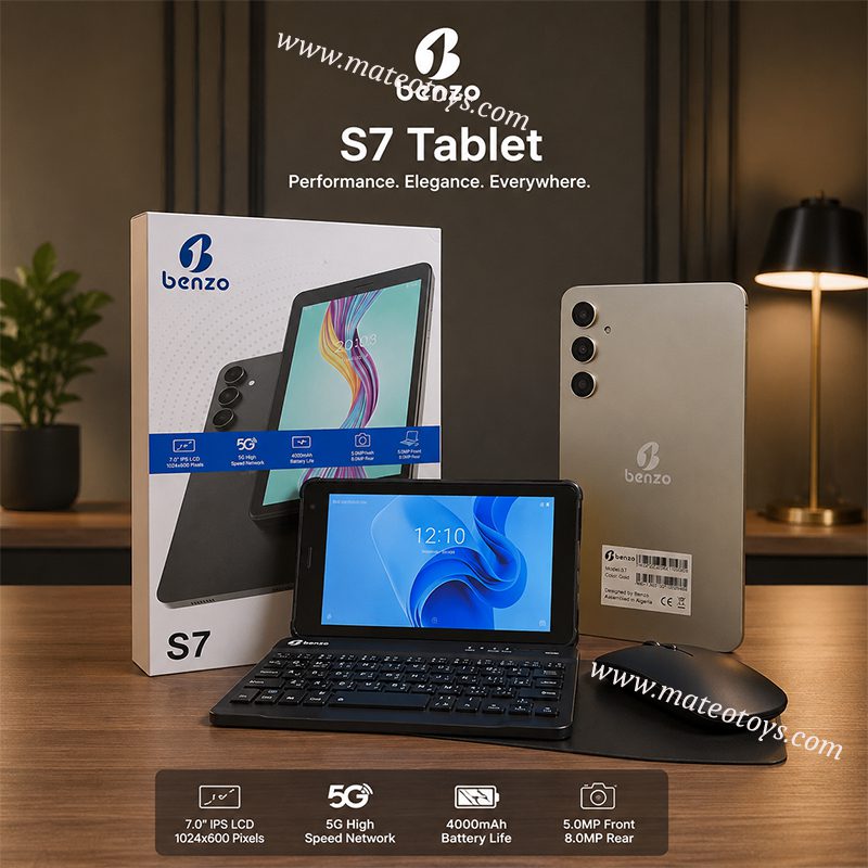 Tablette 7 Pouces avec clavier S7 - Benzo