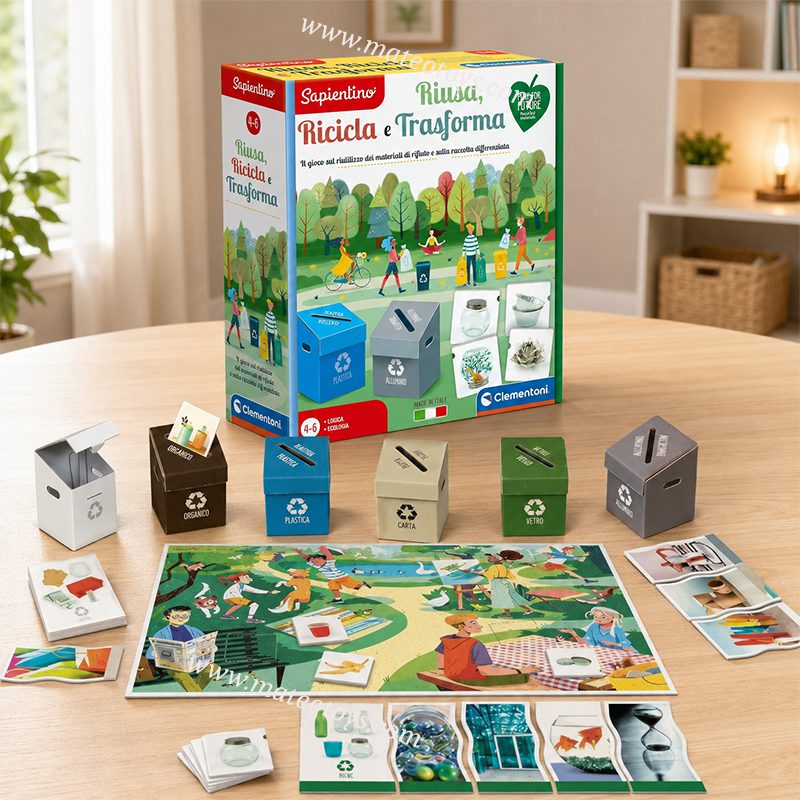 Jeu Réutilise Recycle Et Transforme - Clementoni