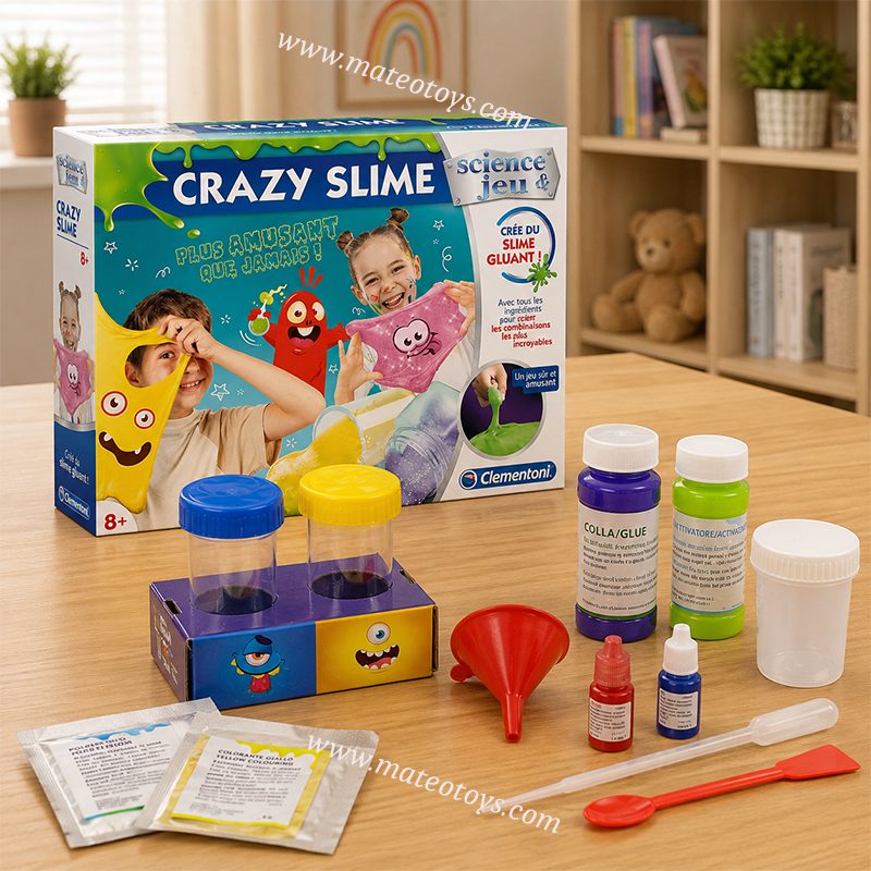 Jeu Scientifique pour Créer du Slime - Clementoni