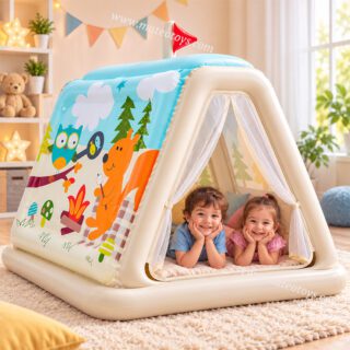 Tente de jeu gonflable pour enfants à motif animal - INTEX