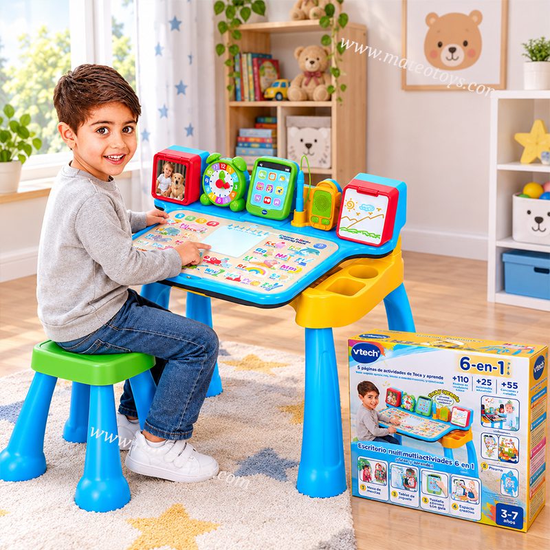 Magi Bureau interactif Multi-activités musical 6en1 - VTech