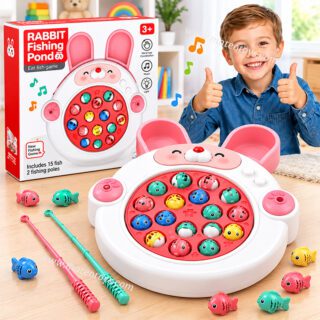 Canne à pêche magnétique pour enfants
