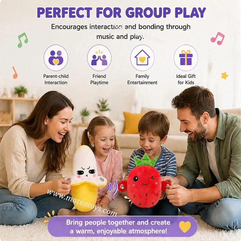 Peluche musicale sensorielle douce avec sons – Image 3