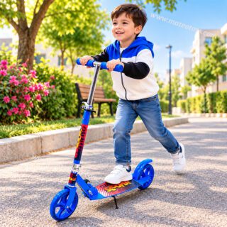 Trottinette Pliable Enfant avec Guidon Réglable