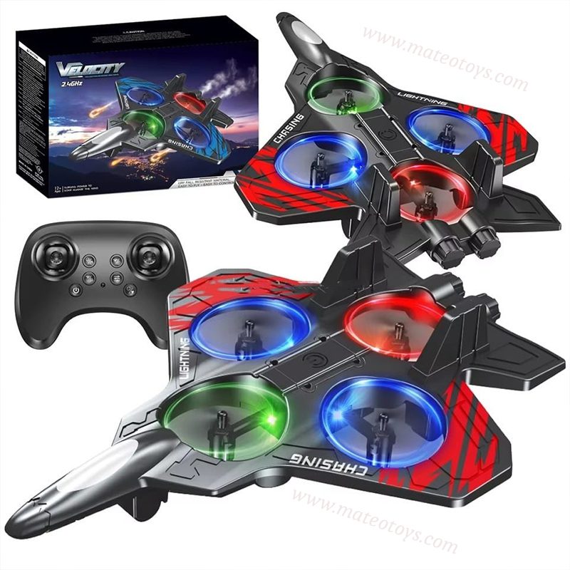 Avion Télécommandé RC Volantc avac Gyroscope et Lumières LED – Velocity – Image 3