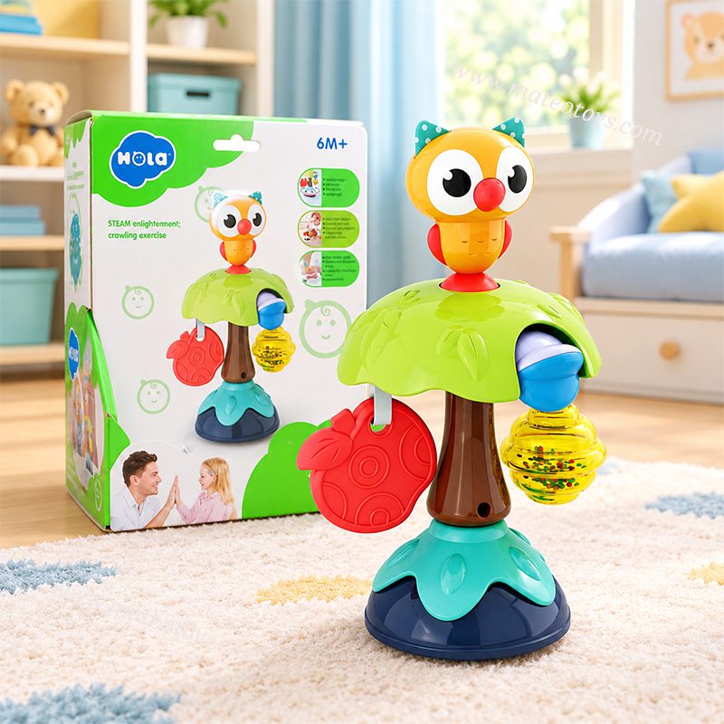 Hibou intelligent jouet pour chaise haute - Hola