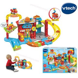 Maxi caserne de pompiers intéractive Tut Tut Bolides - Vtech