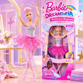 Poupée Ballerine Lumières Scintillantes - Barbie