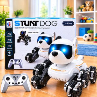 Le Chien Robot Cascadeur Télécommandé – Stunt Dog
