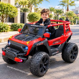 Voiture électrique 4x4 pour enfants avec 4 moteurs