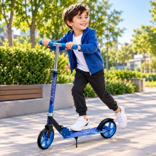 Trottinette pliable pour enfants avec guidon réglable